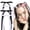 Black+White, variant on 4PCS Hair Bows for Women Girls, Tassel Ribbon Bowknot Hair Clips Barrettes for Girl with Long Tail, Solid Satin Hair Accessories