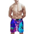 thumbnail image 6 of Hazbin Hotel Mens Board Shorts Quick Dry Swim Trunk Lightweight Soft Swimsuit Bathing Suit for Boys XL, 6 of 8