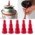 thumbnail image 5 of 10pcs Red Butane Refill Adapter for Lighters & Torches, Quick Fill Gas Transfer Tool, 5 of 7