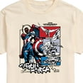 thumbnail image 3 of Marvel Captain America: Brave New World - Ink Grid - Men's Short Sleeve Graphic T-Shirt, 3 of 5