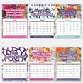 Funny Mental Health 2025 Wall Calendar 11.2x8.3 Inch Humorous SelfCare Calendar for Adults