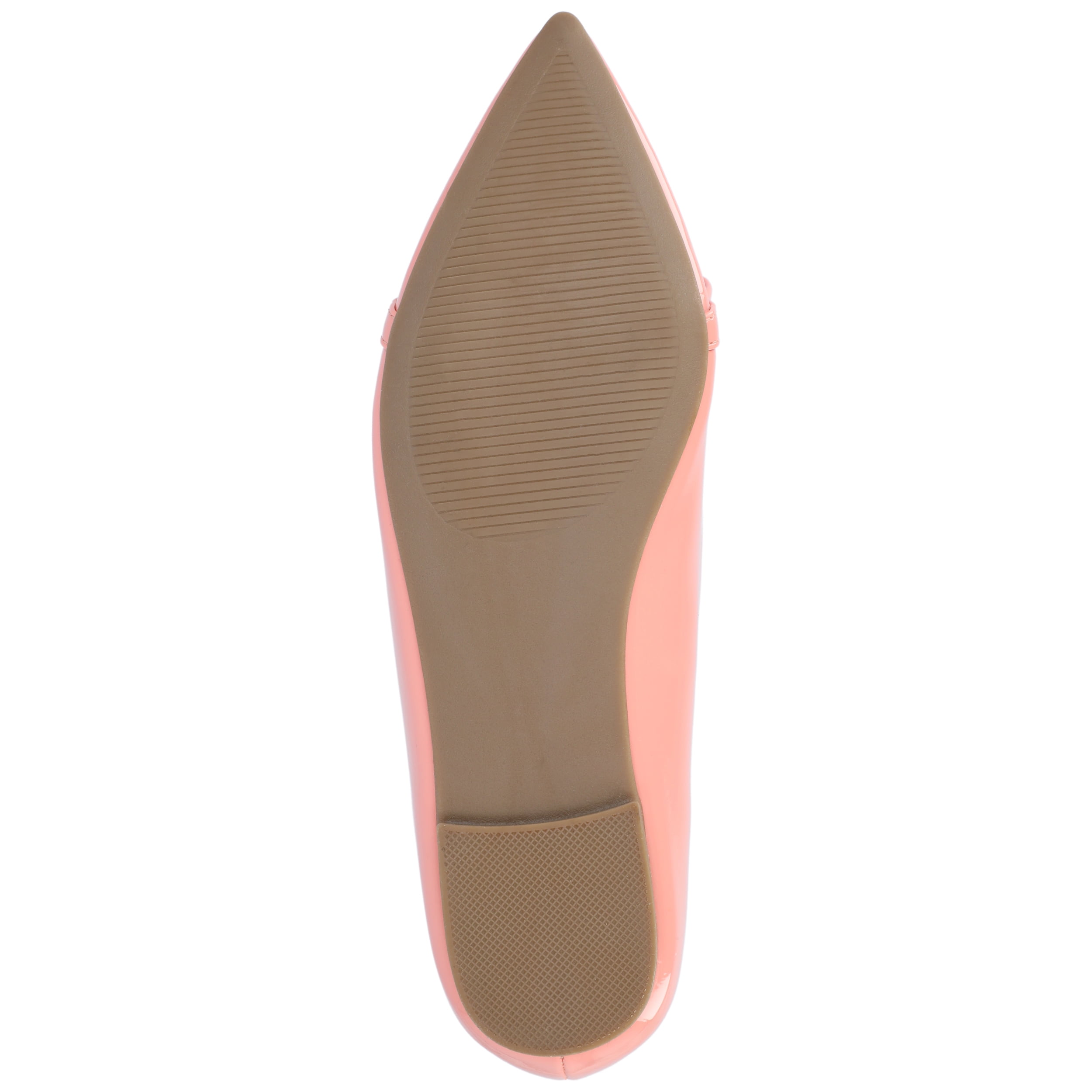 Journee Womens Clareene Slip On Pointed Toe Ballet Dress Flats