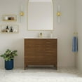 thumbnail image 2 of Cascade 36'' Bathroom Vanity in Brown Oak, 2 of 13