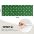 thumbnail image 5 of Green Christmas Snowflake Pattern Kitchen Rug Mat,Kitchen Runner Rugs Non Skid Washable,Decorative Kitchen Floor Mats for Kitchen,Sink,Laundry,17"X47", 5 of 5