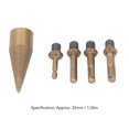 thumbnail image 2 of High quality 5-piece firewood splitting drill set firewood splitting machine, 2 of 5
