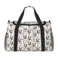 thumbnail image 1 of Fotbe Flowe Rooster Bolsa de Viaje con Estampado, Bolsa de Fin de Semana para Mujer con Compartimento para Zapatos, Bolsa de Gimnasio con Bolsillo Húmedo, 1 of 7