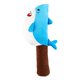 thumbnail image 2 of Peluche de tiburón, juguete de peluche, animal de peluche, juguete ligero para sofá, decoración creativa Azul, 2 of 9