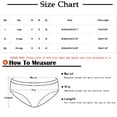 thumbnail image 3 of ibuvkizy Panties for Women Pants Womens Underwear,Ladies Soft Stretchy Briefs,Women's Large Size High Waist Tummy Butt Lift Printed Breathable Underwear Briefs, 3 of 8
