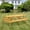 Natural, variant on JXXRZ 6-Person Circular Outdoor Wooden Picnic Table w/ 3 Built-In Benches, 500lbs Capacity Per Bench- Natural