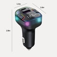 thumbnail image 3 of Binmer Car Charger Super Fast Charging Port PD30W Digital Display LED Light Button Voltage Detection Mobile Phone Charger, 3 of 7