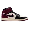 thumbnail image 2 of Nike Air Jordan 1 Mid SE Sail/Black-Active Pink  FQ7818-101 Women's Size 11, 2 of 4