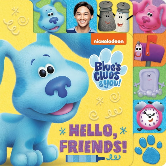 Pre-Owned Hello, Friends! (Blue's Clues & You) (Board book) 0593177142 9780593177143