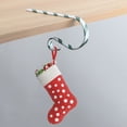 thumbnail image 4 of Dserfhy Christmas Stocking Holder Non-Slip Silicone Pads Rust-Proof Metal Hanger Garlands Ornament Fireplace Staircase Decor, 4 of 8