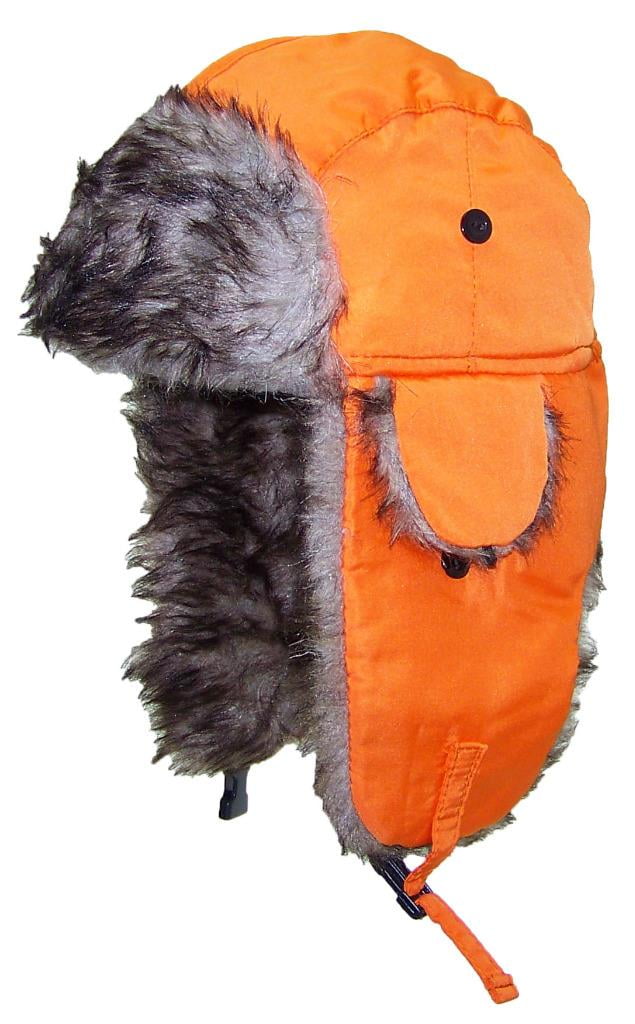 Soft Nylon Russian/Aviator Winter Hat 