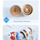 thumbnail image 4 of Bewildely Muñecos de de Navidad, regalo de muñeco de nieve apilable, artesanía hecha a mano, adornos de decoración del hogar, 5 uds. Juguetes Bewildely FN000185-00, 4 of 6