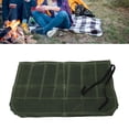 thumbnail image 4 of Chef Knife Cases, 7 Pocket Waxed  Knife Bag  For Camping Green, 4 of 8