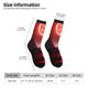 thumbnail image 2 of Balery Red Moon Lava Calcetas Largas con Estampado para Hombre y Mujer – Suaves y Transpirables, Talla Única (US 5-11), 2 of 6