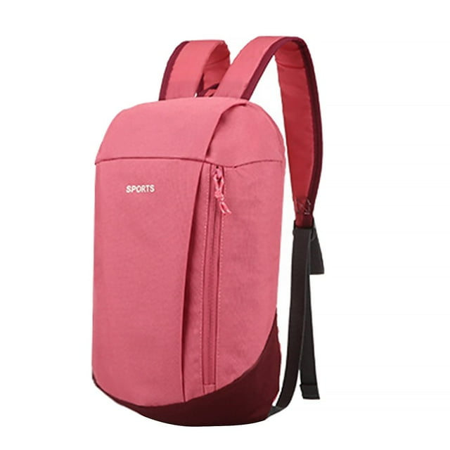 Unisex Backpack Adjustable Straps Breathable Lightweight Smooth Zipper Firm Sticthing Backpack for Outdoor