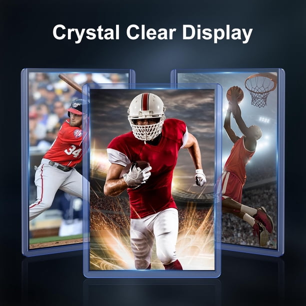 hockey card sleeves hard plastic Amazon.com: 2000 Hard Plastic Card Sleeves, Premium Baseball Card Protectors,  3
