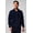 Navy, variant on Men's Foundation Scrub Jacket, 4-Pocket - MotionTech Fabric, Wrinkle-Resist, Lightweight, Semi-Slim Fit (Sizes Vary)