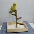 thumbnail image 1 of Soporte de percha de para pájaros, soporte de percha de para loros, de percha para loros, periquitos, cacatúas, - 36x36x25cm Salvador percha de juego de aves, 1 of 9