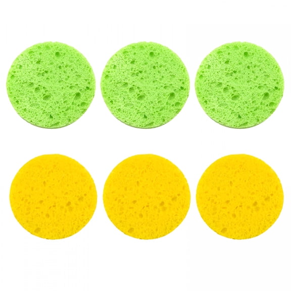 RAGUPEL Compressed Facial Sponges for Estheticians- Professional Cosmetic Spa Sponges for Face Cleansing, Massage, Pore Exfoliating, Mask, Makeup Removal - mix color3