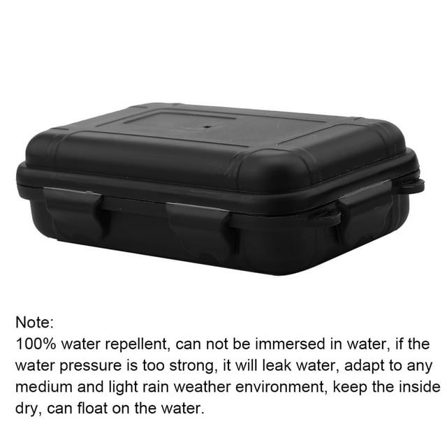 Outdoor Shockproof Box Outdoor Storage Case Waterproof Storage Box Outdoor Survival Container Flashlights Home Travel For Outdoor Activities Wrenches