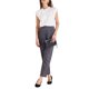 thumbnail image 2 of INSPIRAR CHIC Blusa de Cuello Plisado de Satén Elegante con Mangas Cortas para Uso Casual en Oficina XL Blanca, 2 of 6