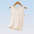 thumbnail image 2 of RMGVDSD Kids Boys Girls Tank Tops Solid Color Round Neck Sleeveless Top Undershirts Kids Summer Basic Tees Cute Funny Kids Tops for 3-4 Years, 2 of 3