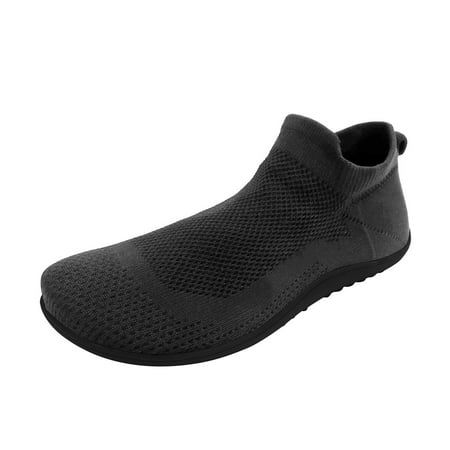 

NECHOLOGY Lite Womens Sneaker Leisure Women s Slip On Travel Soft Sole Comfortable Shoes Outdoor Mesh Sneaker Women 8 Technicalsportshoe Dark Gray 8.5