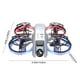 thumbnail image 3 of Pisexur - Drone electrónico para hombre con cámara ESC y luz fría, control remoto con pantalla de 4,3 pulgadas, juguetes, regalos para niños, con retención de altitud, modo sin cabeza, ajuste de velo, 3 of 9