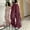 !Red, variant on BODOAO Women Quick-Dry Cargo Pants Y2K Wide Leg Baggy Pants Lightweight Hiking Pants Streetwear with Drawstring American Hot Girl Work Pants Summer Versatile Loose Design Sense Wide Leg Pants Black L