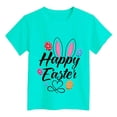 thumbnail image 6 of Easter Shirt Kids Retro Soft Yellow Bunny Cartoon Easter Cute Tshirt Boys Funny Short Sleeve T-Shirt Clothes Girls Tees Outfit, 6 of 6