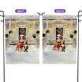thumbnail image 2 of Happy New Year 2026 English Setter Santa Gnome Holiday Party Snow Garden Flag 12x18in Double Sided Dog Lover Outdoor Decor - 13019, 2 of 5