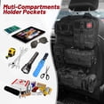 thumbnail image 4 of Universal Tactical Vehicle Back Seat Organizer with 5 Detachable Pouches - Medical, Phone, and Admin Storage Bags with Multi-Pockets, 4 of 8