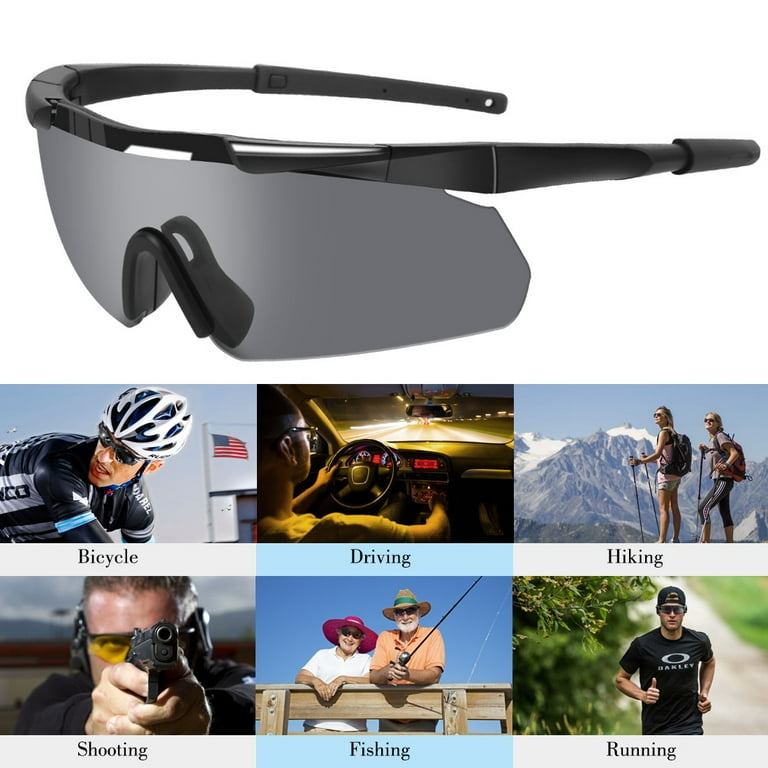 Tactical Eyewear 3 Interchangeable Lenses Outdoor Unisex Safety Glasses Walmart