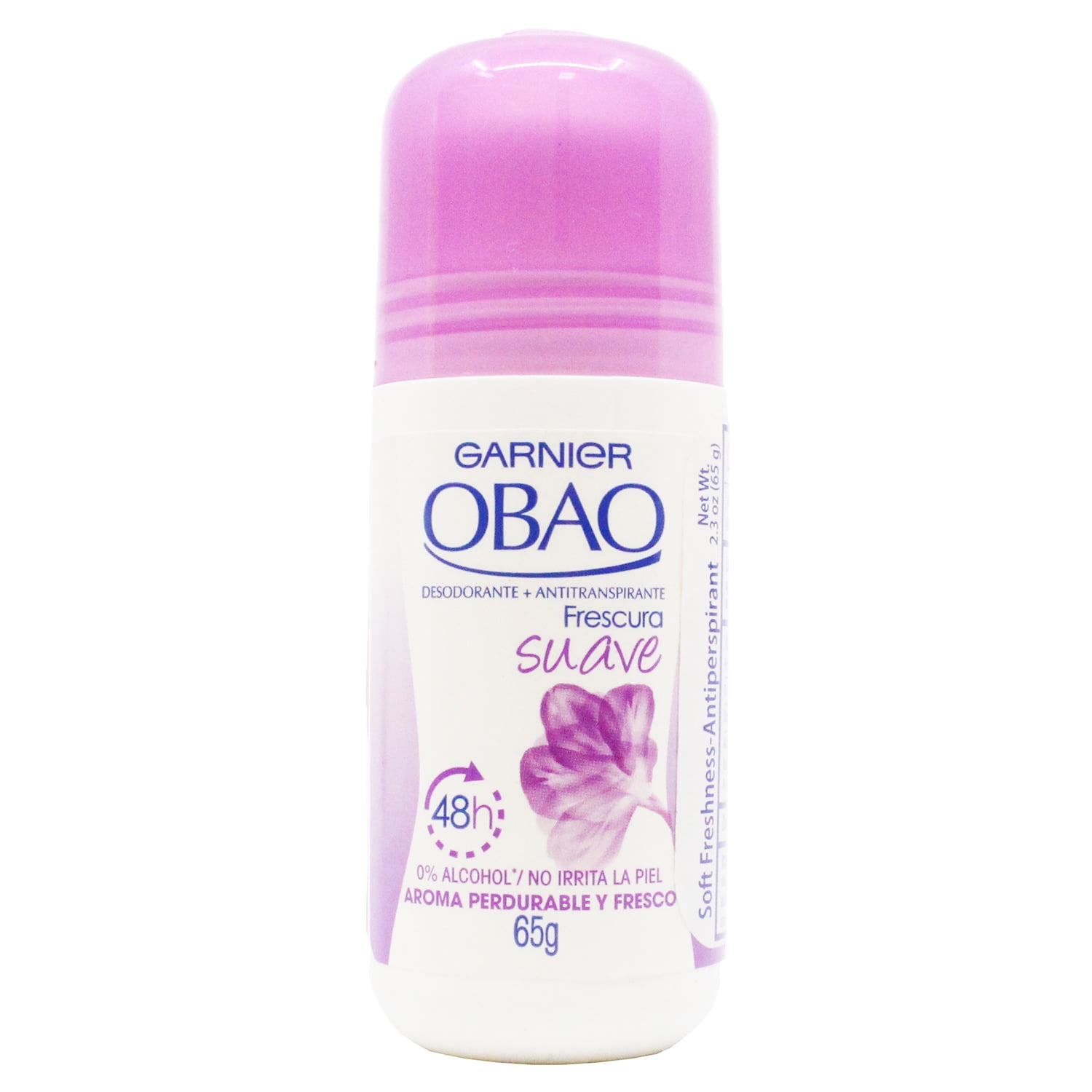 Garnier Obao RollOn Antiperspirant No Alcohol Deodorant, Frescura