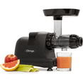 thumbnail image 1 of (Manufacturer Refurbished)Omega J8006HDC Nutrition System Juicer - Black, 1 of 5