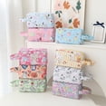 1PC Girls Gifts Sanrio Cosmetic Bag Kuromi Cinnamoroll My Melody Large