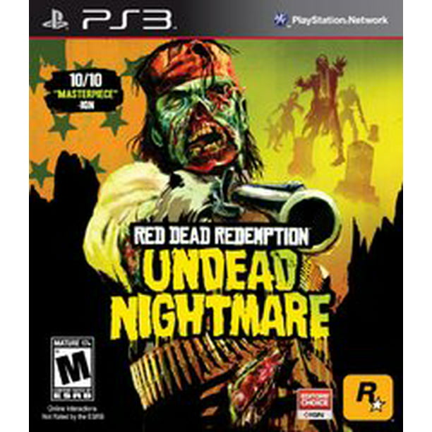 Nucleair tweede slijtage Red Dead Undead Nightmare - Playstation 3 PS3 (Used) - Walmart.com