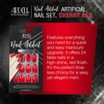 thumbnail image 2 of Set de uñas artificiales Ardell Professional Nail Addict rojo cereza, 2 of 5