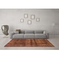 thumbnail image 3 of Ahgly Company Indoor Rectangle Persian Orange Bohemian Area Rugs, 6' x 9', 3 of 4