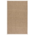 thumbnail image 2 of SAFAVIEH Natural Fiber Arbor Bordered Area Rug, Natural/Ivory, 5' x 7' - Coastal Design, Natural & Ivory, Seagrass, Ideal for Entryway, Kitchen, Living Room, Office, 2 of 12