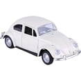 thumbnail image 1 of Coche Volkswagen Vw Classic Beetle Bug Vintage 1967 a escala 1:32, 1 of 5
