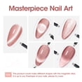 thumbnail image 6 of Gellen Cat Eye Gel Nail Polish, 18ml Gel Polish with Magnet Stick, Magnetic Shimmer Glitter Holographic Nail Polish Soak Off LED Gel for Nail Art DIY, Gentle Pink, 6 of 9