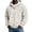 Beige, variant on Men's Leopard Print Zip Up Hoodie Casual Full Zip Sweatshirt with Pockets for Everyday Wear XXL