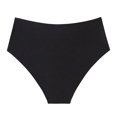thumbnail image 7 of Sopiago Bikini Bottoms for Women Twist Front Cheeky Swimsuit Bottoms for Women Ruched Bathing Suit Bottoms Black,XXL, 7 of 7