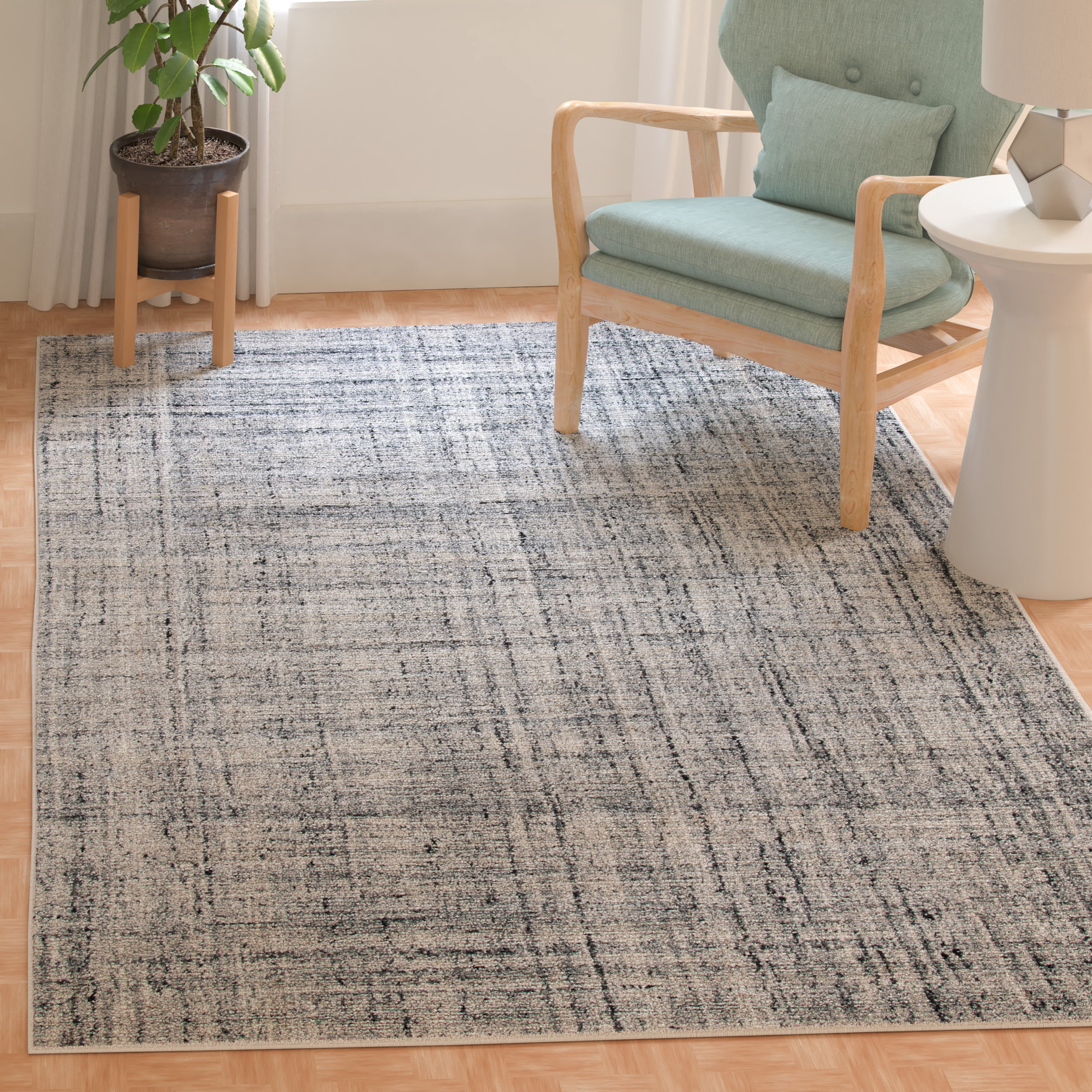 Safavieh Abstract Bailey Striped Area Rug, Gray/Black, 2' x 3'
