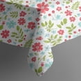 thumbnail image 5 of Pioneer Flower Floral Print Pattern Square Tablecloth, Waterproof Wipeable Spillproof Washable Table Cover for Home Kitchen Party Decor, 42"x42", 5 of 6