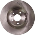 thumbnail image 2 of New Left Front Brake Disc Compatible With Audi S5 Cabriolet 6 Cyl 3.0L S4 Base 6 Cyl 3.0L S5 Base 8 Cyl 4.2L 2008-2012 By 34405 45455 850172 900802 60073058 45455G 980696R BR900802, 2 of 5